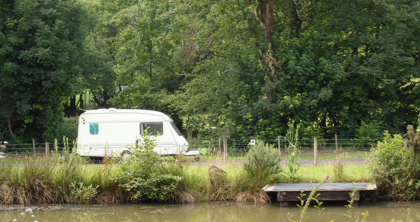 Fishing Lake Photos - Caravan Club CL Site Devon, Cornwall